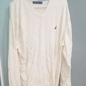 XXL Nautica White Sweater